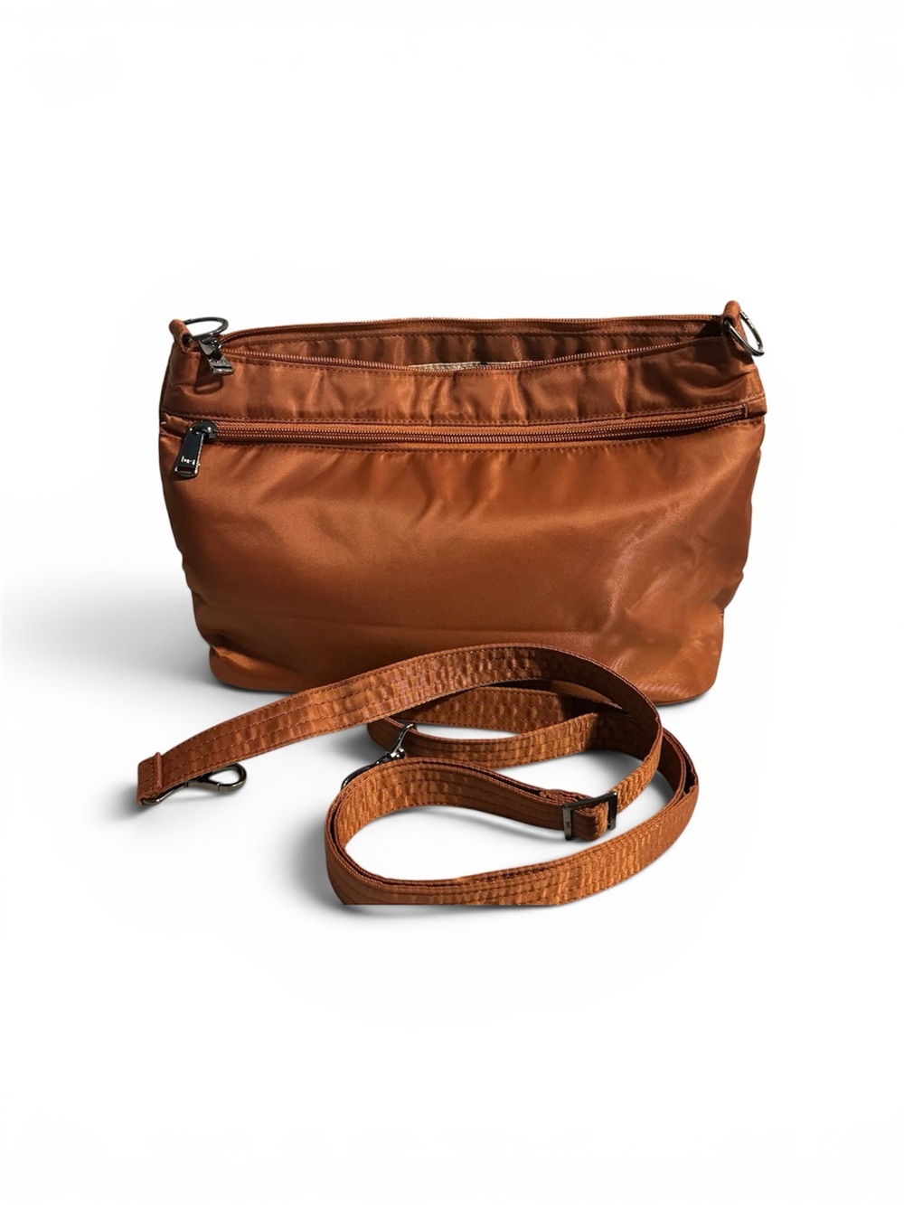 Lug Samba XL Crossbody Bag in Copper Brown - Picture 2 of 4
